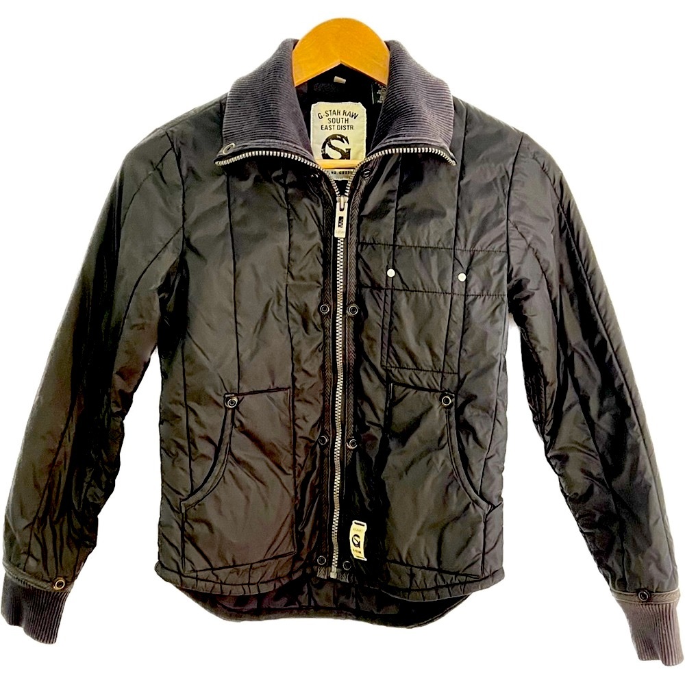 Gstar Navy Nylon Jacket, Size XS
